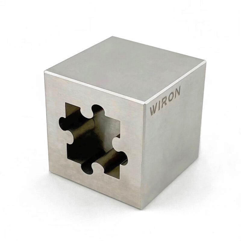 Wiron Cube® – Wire EDM Cubic Jigsaw Drop-in Puzzle Pieces